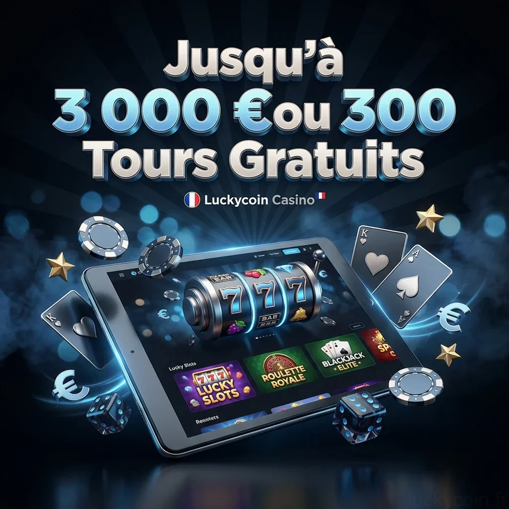 Jusqu'à 3 000 €ou 300 Tours Gratuits